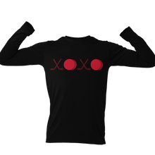 Gold or Red XOXO Hockey Long Sleeve Unisex Shirt