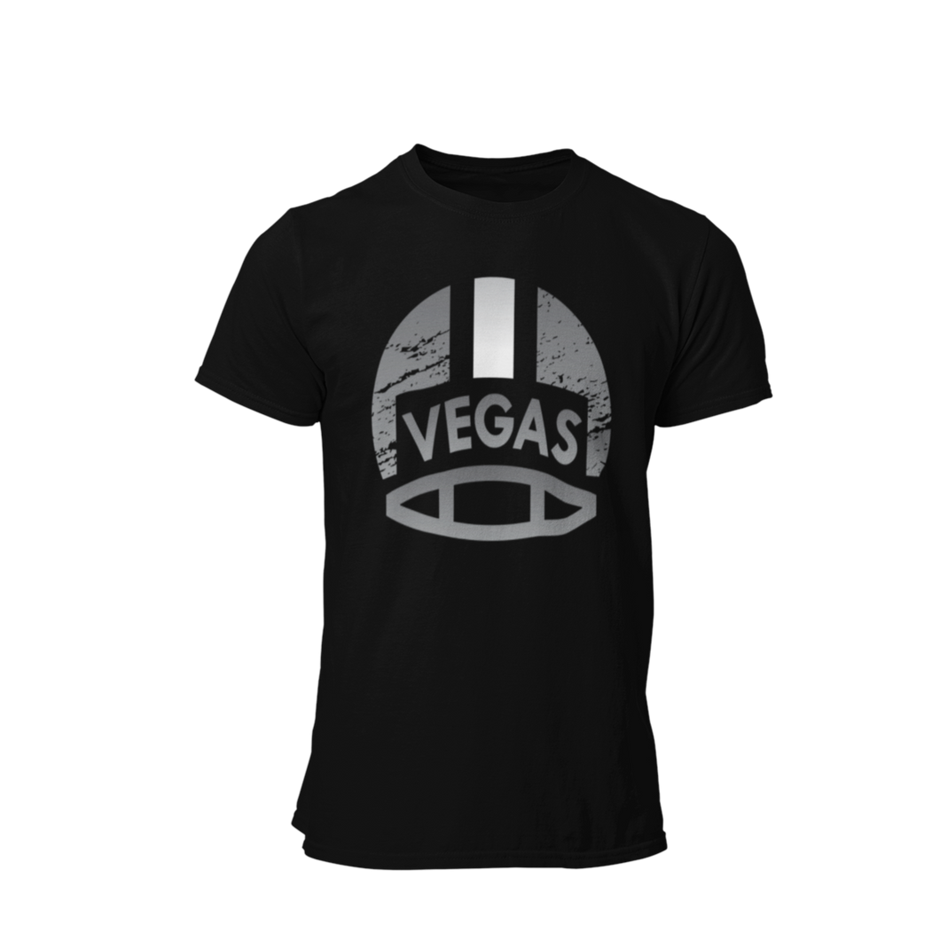 Retro Vegas Football Helmet Shirt