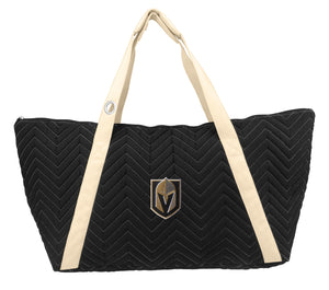 VGK Vegas Golden Knights Chevron Stitch Weekender Bag