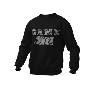 Game On Football - Adult Crew Sweatshirt